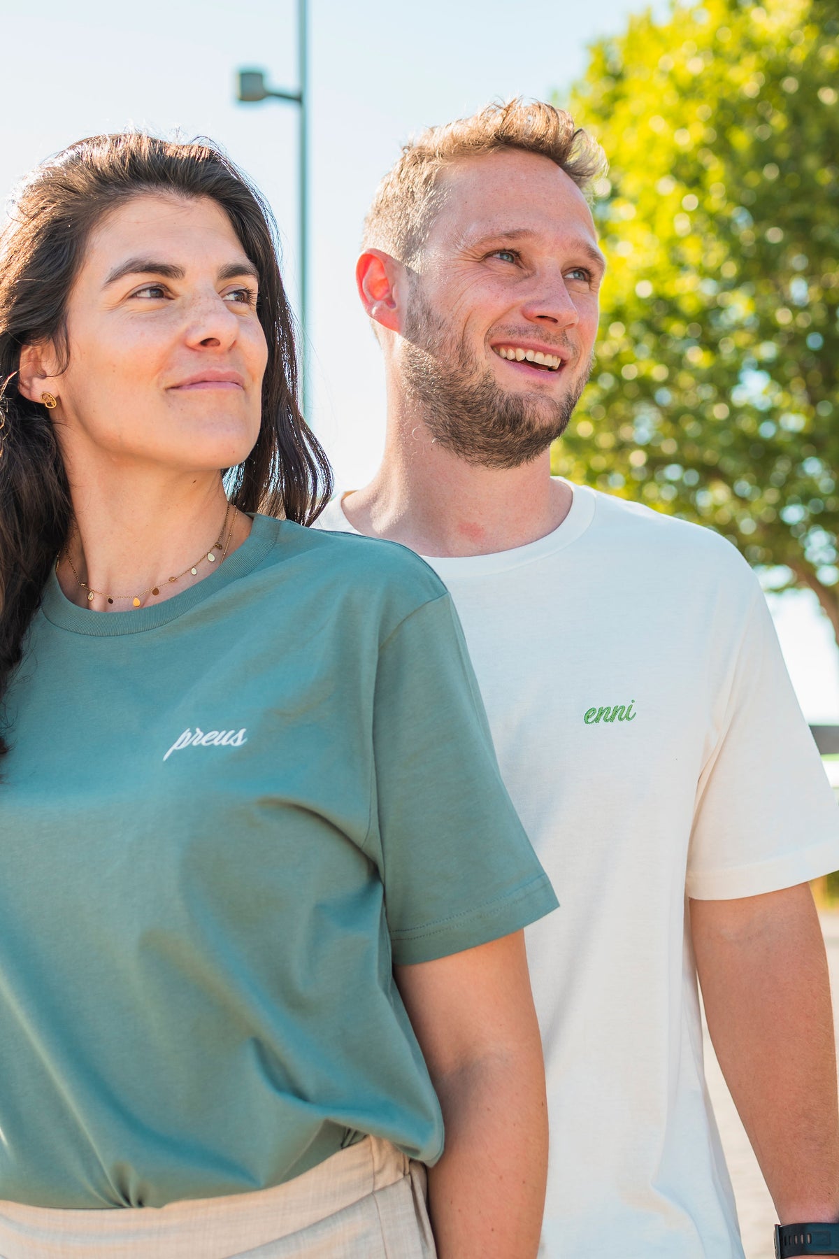 POP’s T-shirt Ecru Regular – Enni