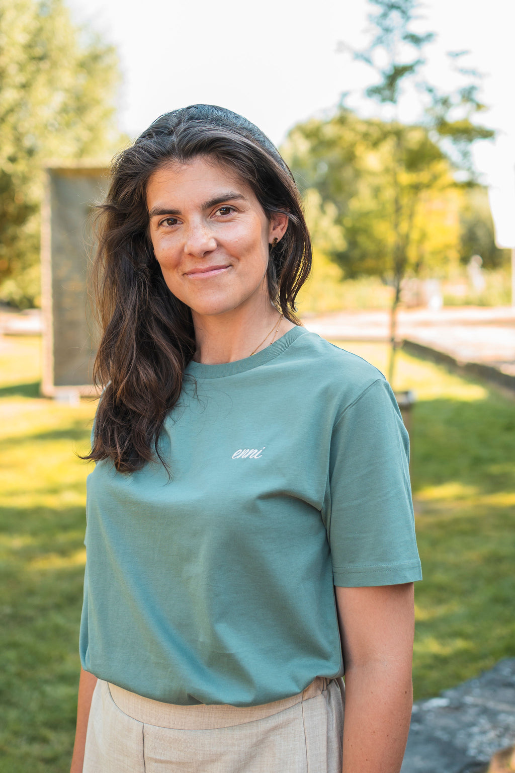 POP’s T-shirt Groen Regular – Enni