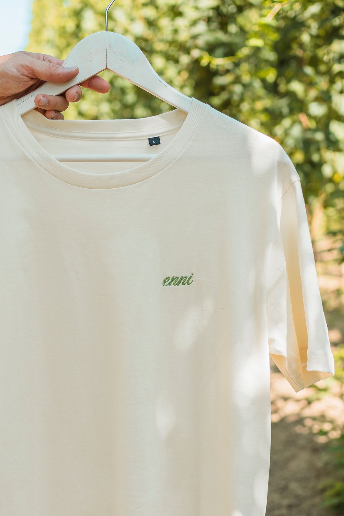POP’s T-shirt Ecru Regular – Enni
